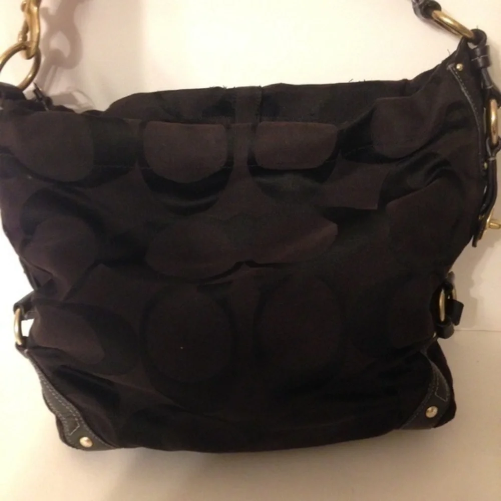 Coach vintage y2k 10620 large Carley signature c hobo shoulder bag
